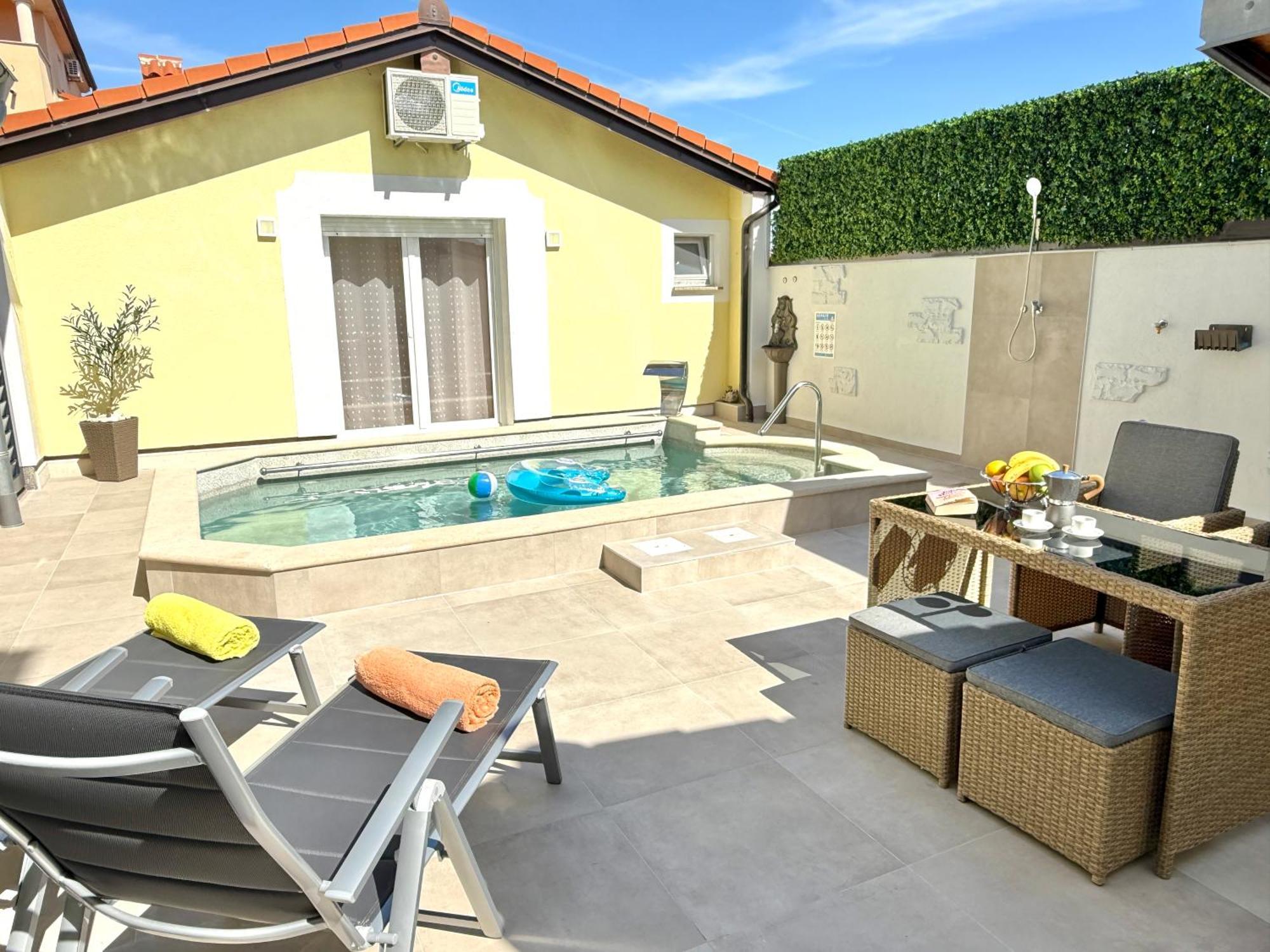 Poolside Studio Fažana Dış mekan fotoğraf