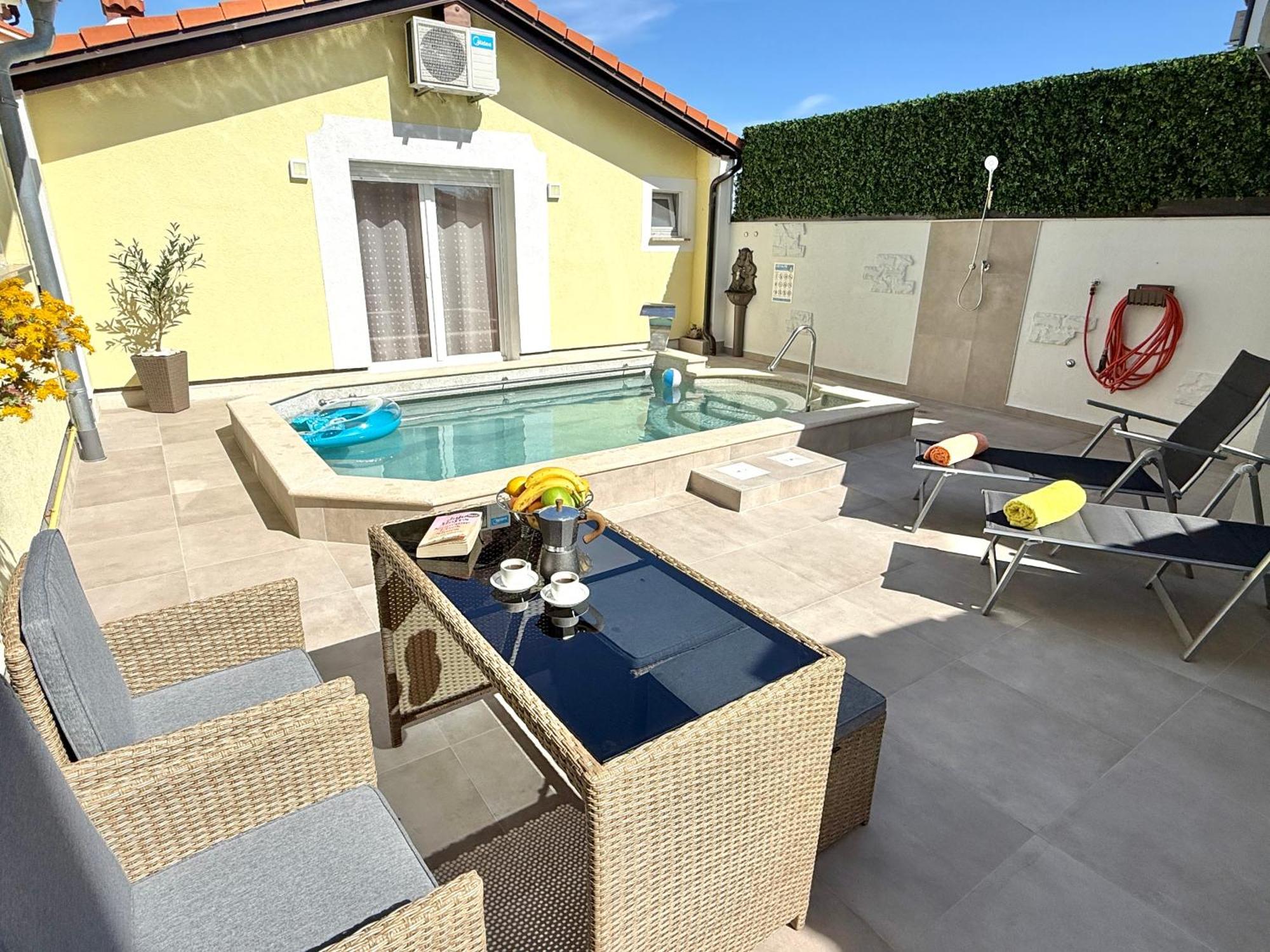 Poolside Studio Fažana Dış mekan fotoğraf